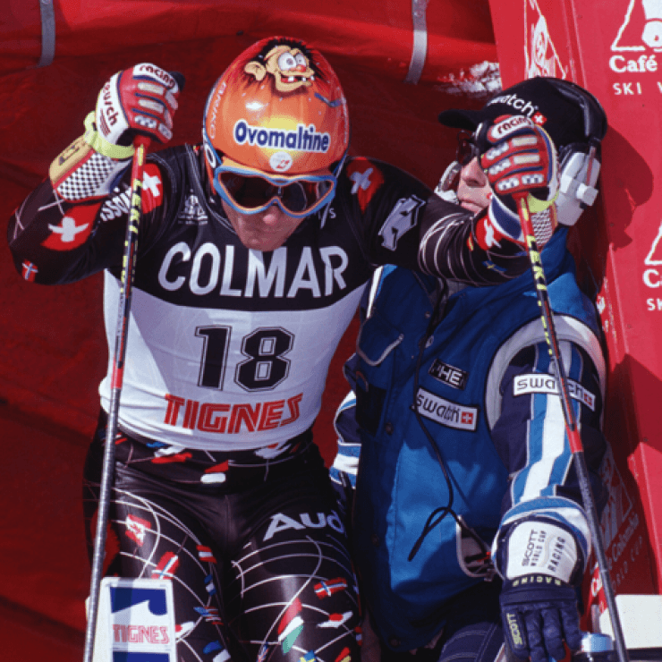 Ovomaltine und Didier Cuche - ein unschlagbares Duo