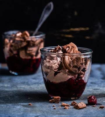 Ovomaltine Crunchy Biscuit Tiramisu im Glas