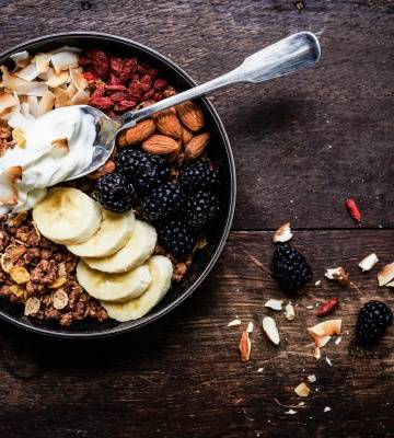 Ovomaltine Crunchy Müsli Rezept Bowl