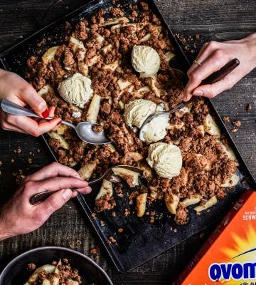 Ovomaltine Crunchy Müsli Rezept Crumble