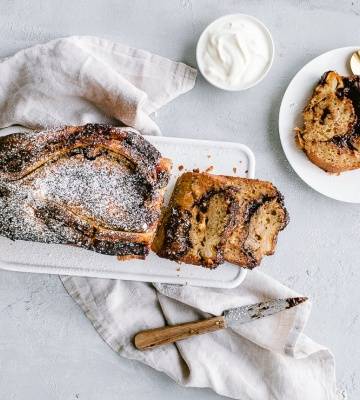 Ovo Crunchy Cream Bananenbrot