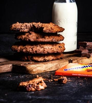 Giant Schoko-Walnuss Cookies